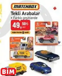 MATCHBOX TEKLİ ARABALAR MATCHBOX TEKLİ ARABALAR